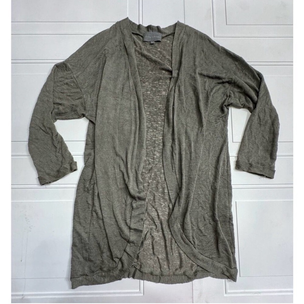 Anthropologie Sunday In Brooklyn Gray Open Front
Cardigan Women's Small - Picture 6 of 11